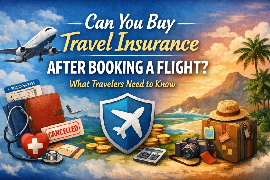 Can You Buy Travel Insurance After Booking a Flight
